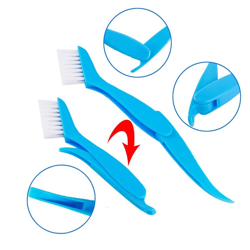 BangBoom 3 Styles Air Conditioner Condenser Fin Cleaning Brush, Premium Stainless Steel Fin Comb, Refrigerator Coil Cleaning Whisk Brush and Multifunction Plastic Brush Accessory (3PCS) - Image 5